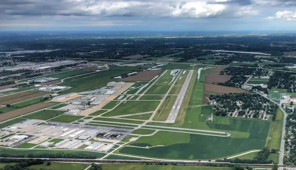 Ideal Airplane in Hangar